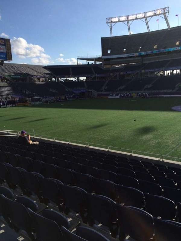 Camping World Stadium, section: 108, row: K, seat: 3