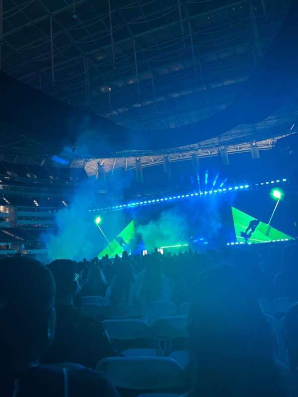 SoFi Stadium, section: Floor 7, row: 15, seat: 11