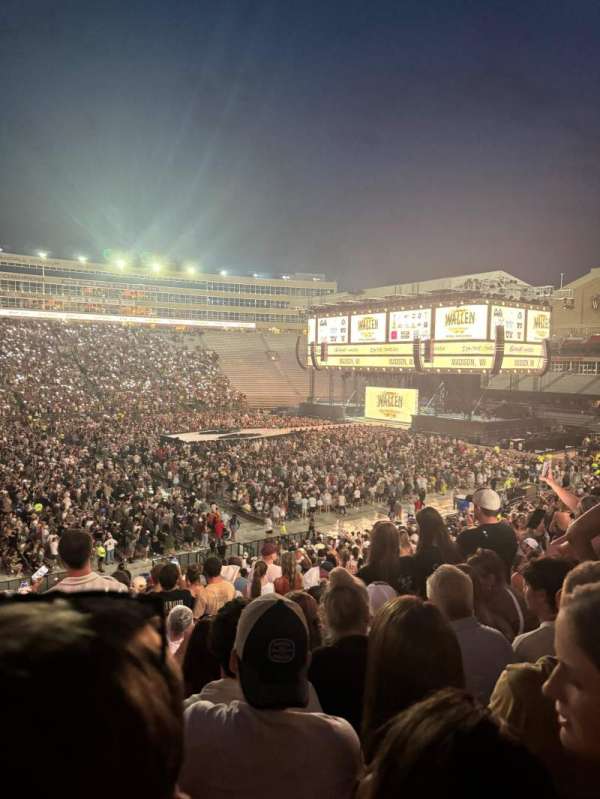 Camp Randall Stadium, section: G, row: 43, seat: 13