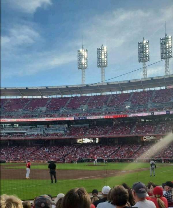 Great American Ball Park, section: 112, row: I