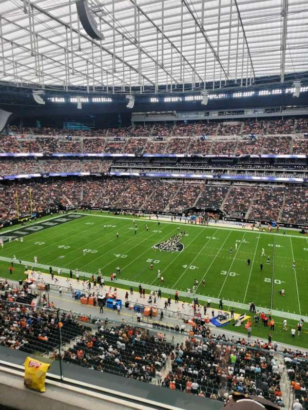 Allegiant Stadium, section: 310, row: 2, seat: 7