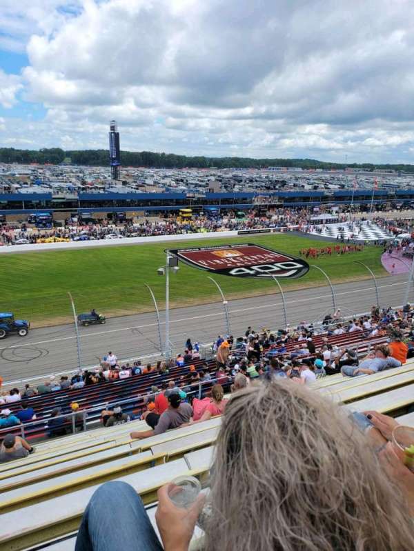 Michigan International Speedway, section: CTR12, row: 26, seat: 17