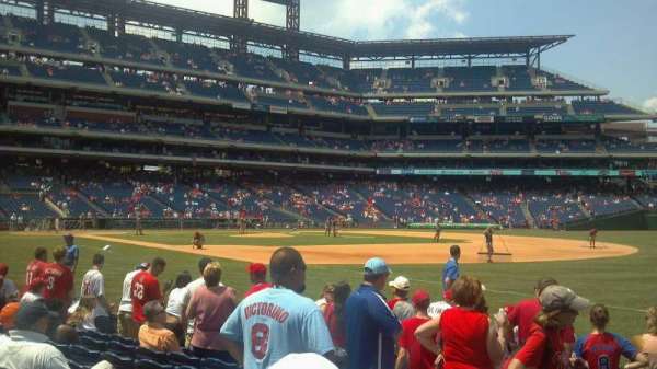 Citizens Bank Park, section: 111, row: 9, seat: 9