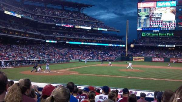 Citizens Bank Park, section: 117, row: 13, seat: 6