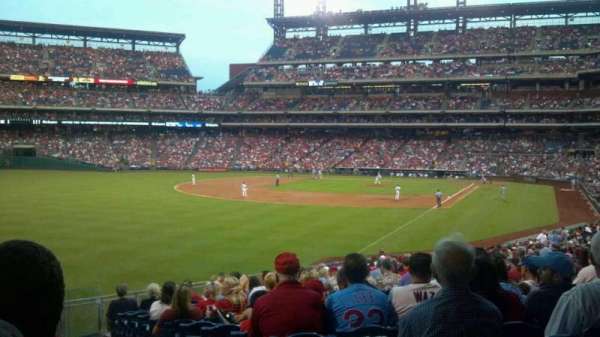 Citizens Bank Park, section: 140, row: 19, seat: 1