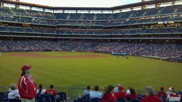 Citizens Bank Park, section: 147, row: 19, seat: 17