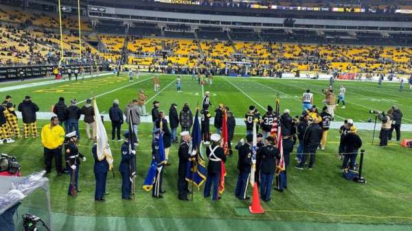 Acrisure Stadium, section: 131, row: B, seat: 3