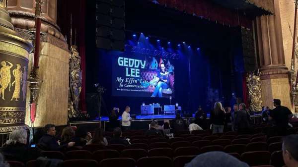 Beacon Theatre, section: Orchestra 1, row: H, seat: 27