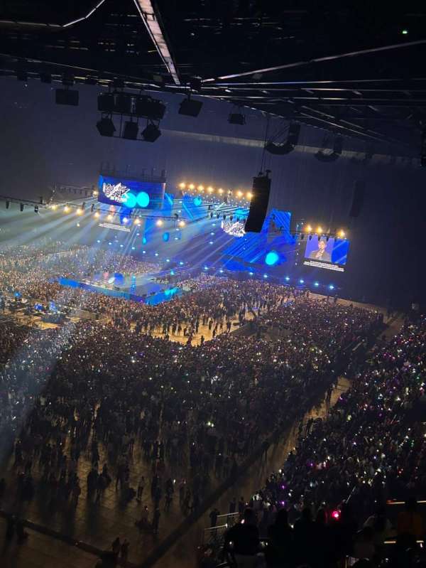 Paris La Défense Arena, section: 414, row: 56, seat: 4