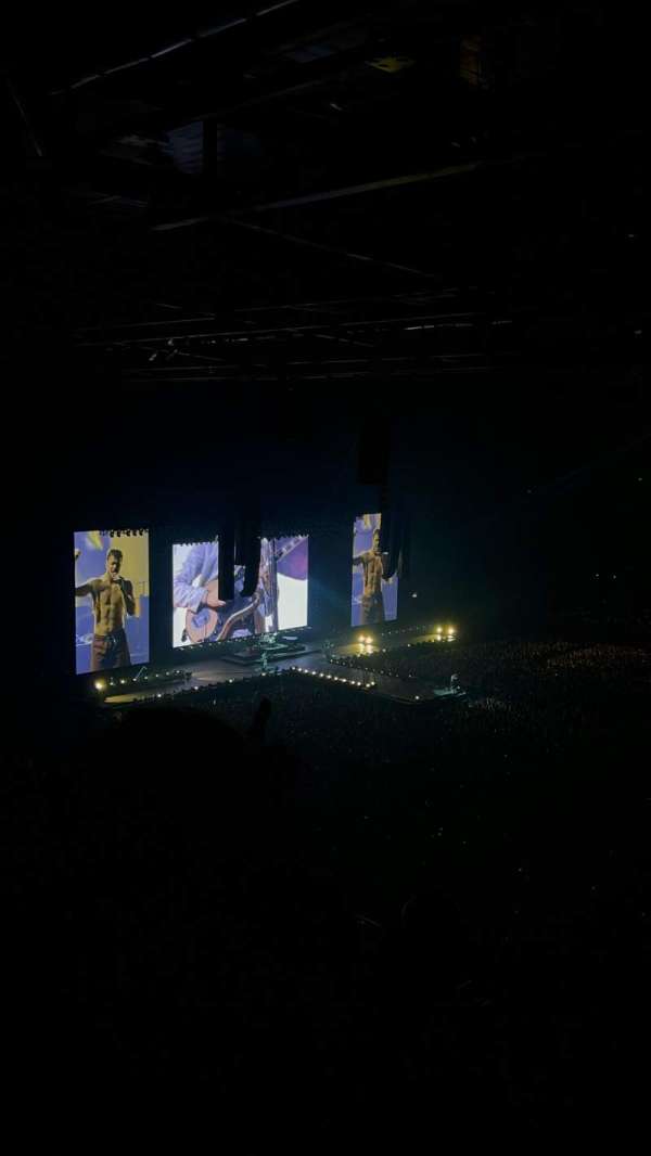 Paris La Défense Arena, section: 406, row: 57, seat: 3