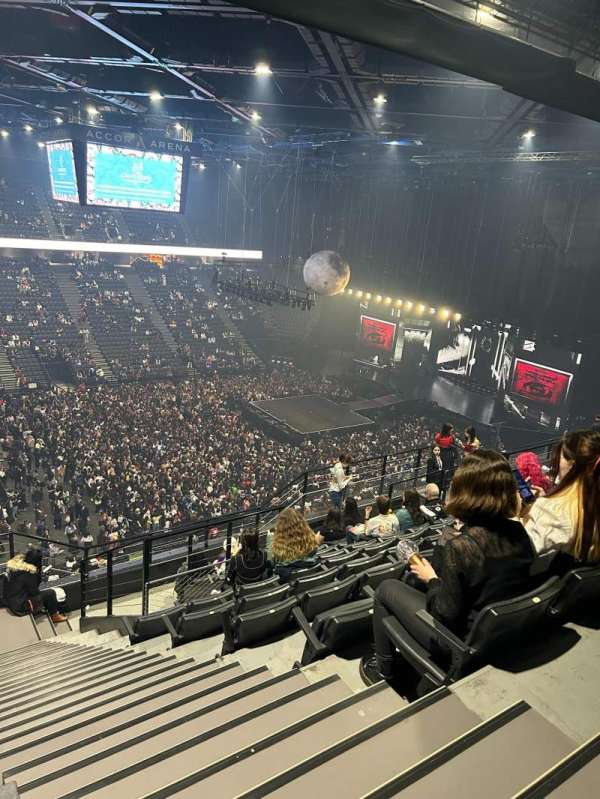 Accor Arena, section: Balcon E, row: 91, seat: 8