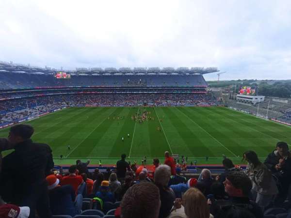 Croke Park, section: 706, row: G, seat: 14