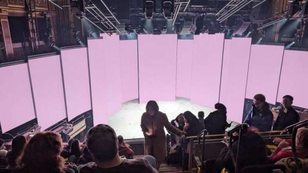 Nederlander Theatre, section: Mezzanine L, row: L, seat: 1