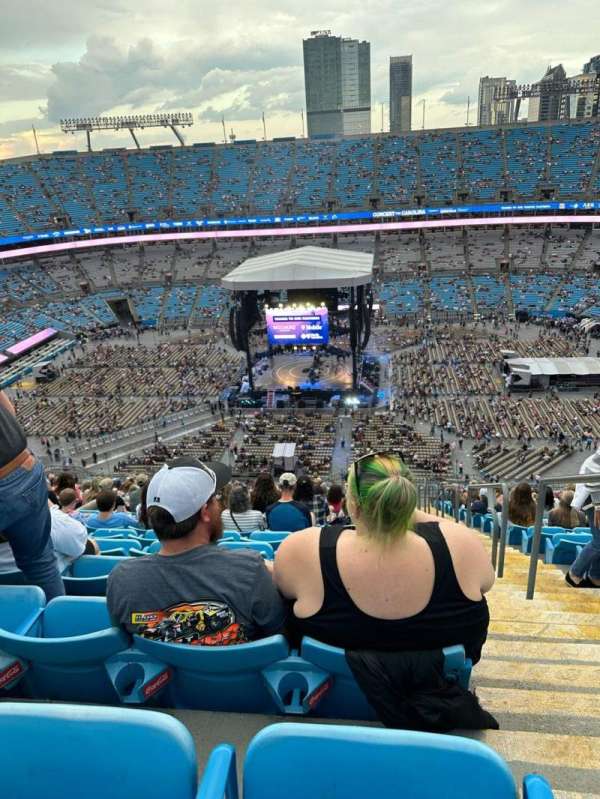 Bank of America Stadium, section: 541, row: 24, seat: 1