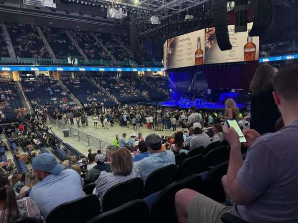 First Horizon Coliseum, section: 124, row: MM, seat: 9