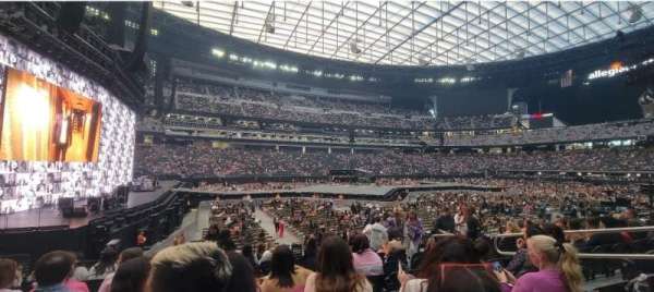 Allegiant Stadium, section: 117, row: 10, seat: 9