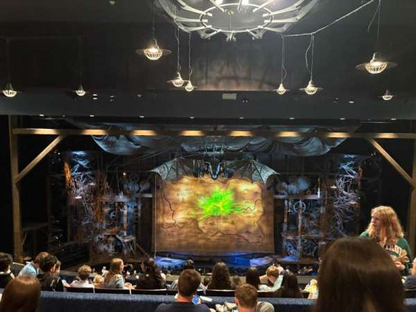 Gershwin Theatre, section: Rear Mezzanine R, row: J, seat: 18