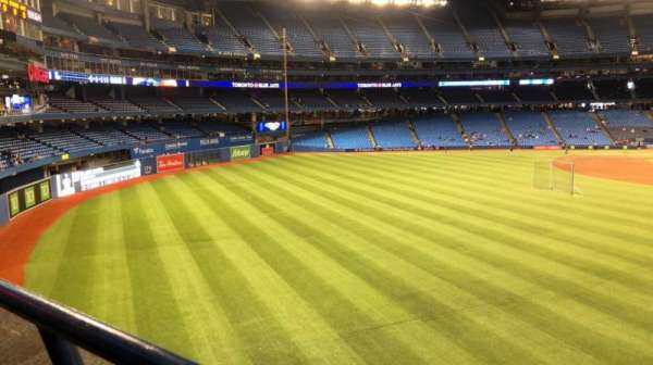 Rogers Centre, section: 244, row: 1, seat: 1-3