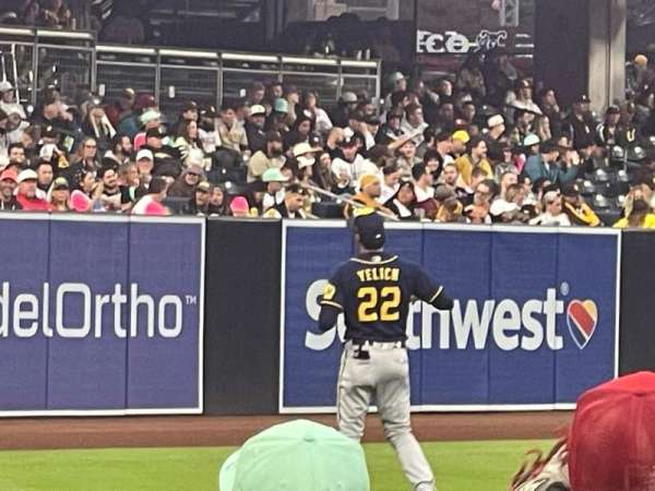 Petco Park, section: 118, row: 3, seat: 3