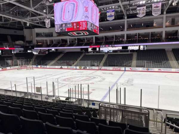 Baxter Arena, section: 115, row: M, seat: 1
