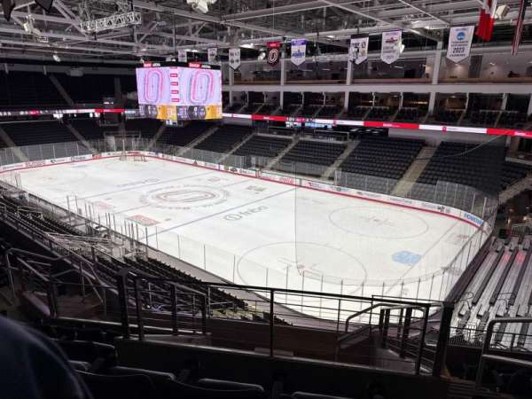 Baxter Arena, section: 213, row: G, seat: 2
