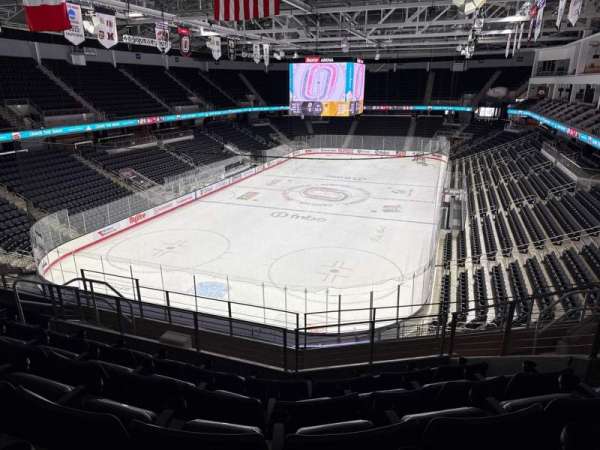 Baxter Arena, section: 209, row: G, seat: 9