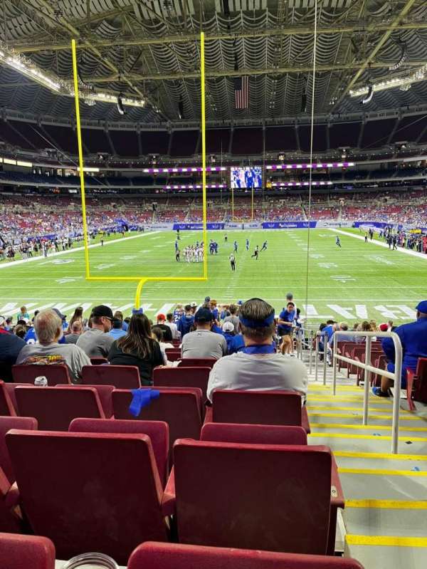 The Dome at America's Center, section: 154LO, row: S, seat: 1