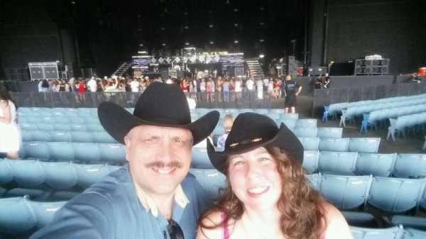 Dos Equis Pavilion, section: 101, row: V, seat: 7