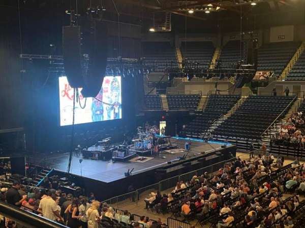 Raising Cane's River Center Arena, section: 213, row: A, seat: 3