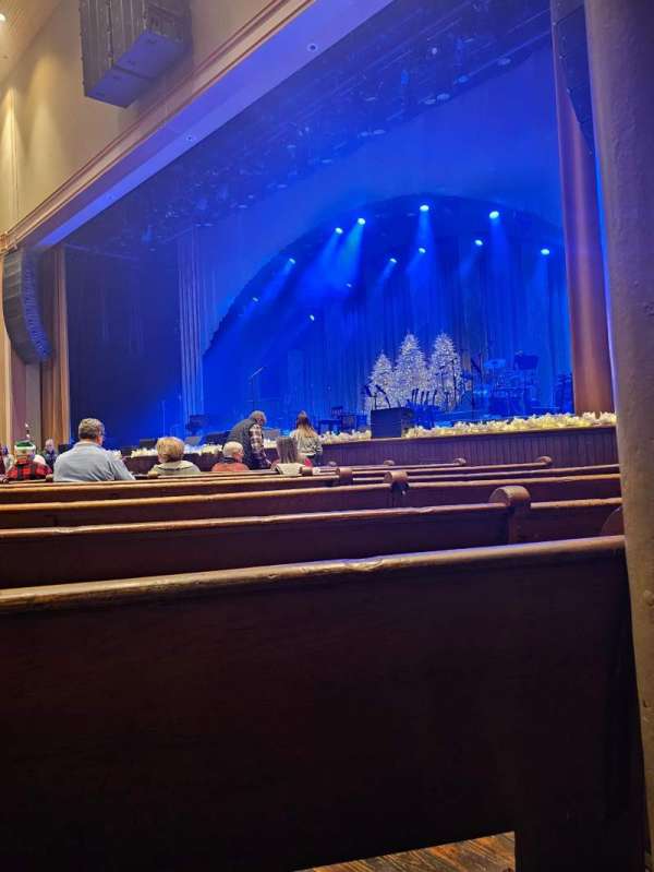 Ryman Auditorium, section: MF-2, row: M, seat: 2