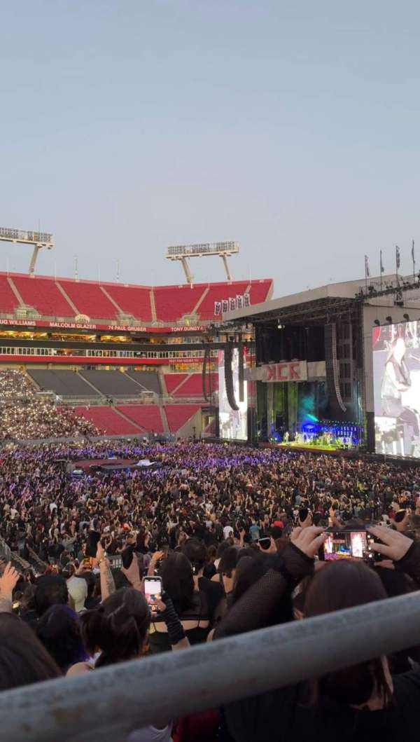 Raymond James Stadium, section: 111, row: WC, seat: 3