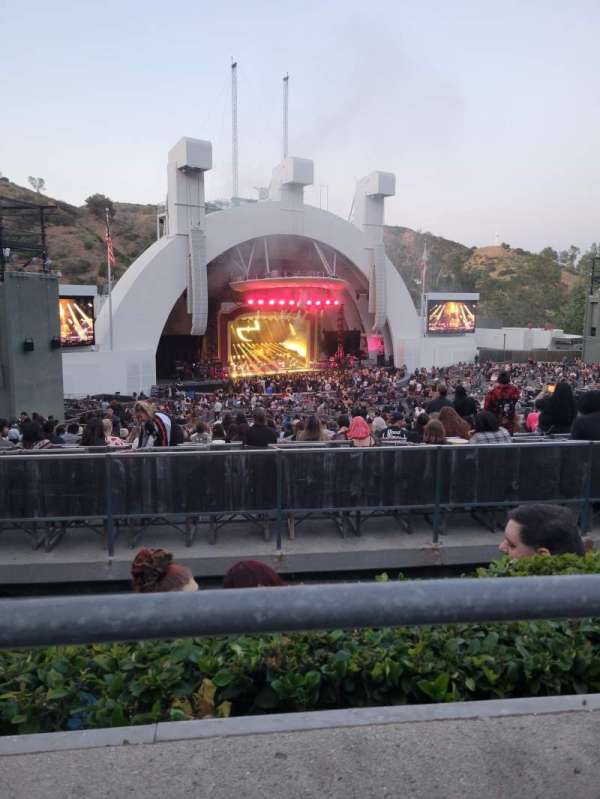 Hollywood Bowl, section: K2, row: 1, seat: 108