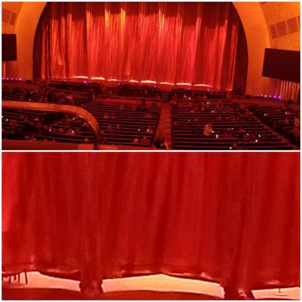 Radio City Music Hall, section: 1st Mezzanine 3, row: A, seat: 312