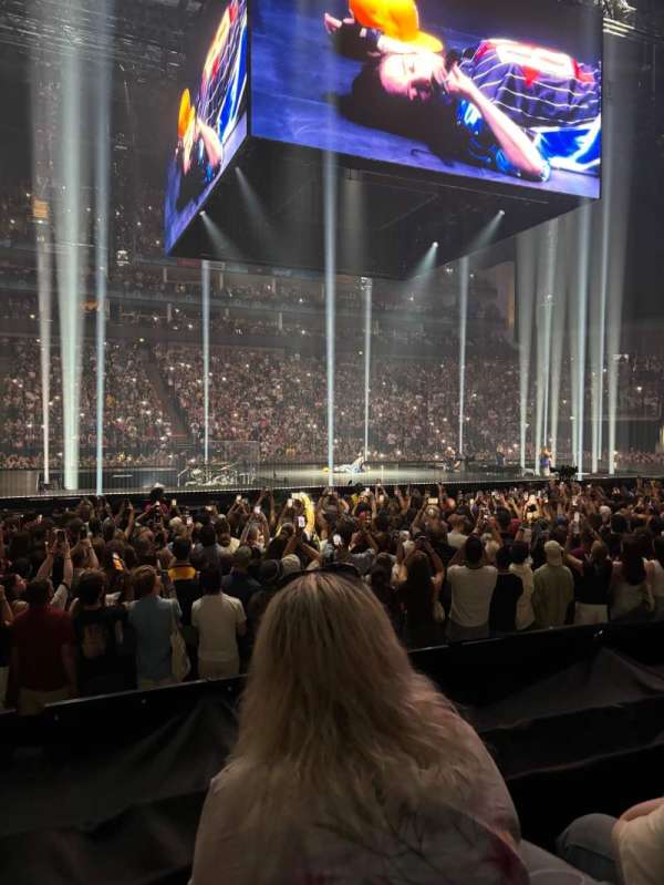 The O2, London, section: 111, row: F, seat: 326
