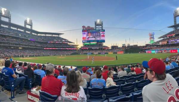 Citizens Bank Park, section: 115, row: 14, seat: 16
