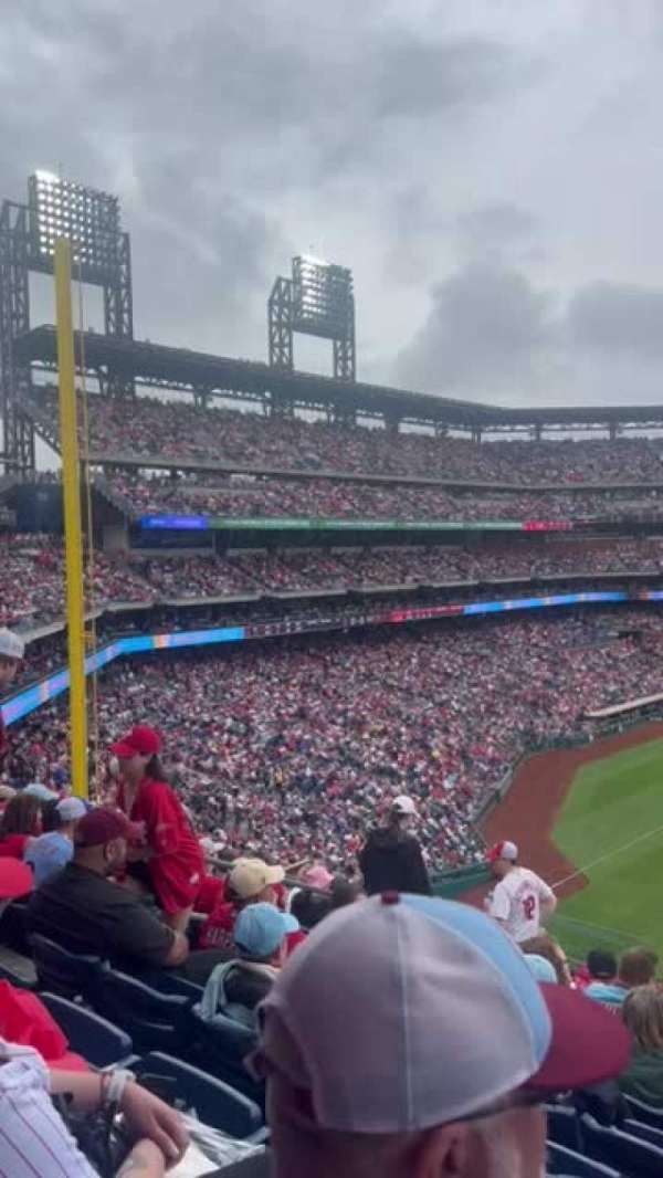 Citizens Bank Park, section: 203, row: 10, seat: 17