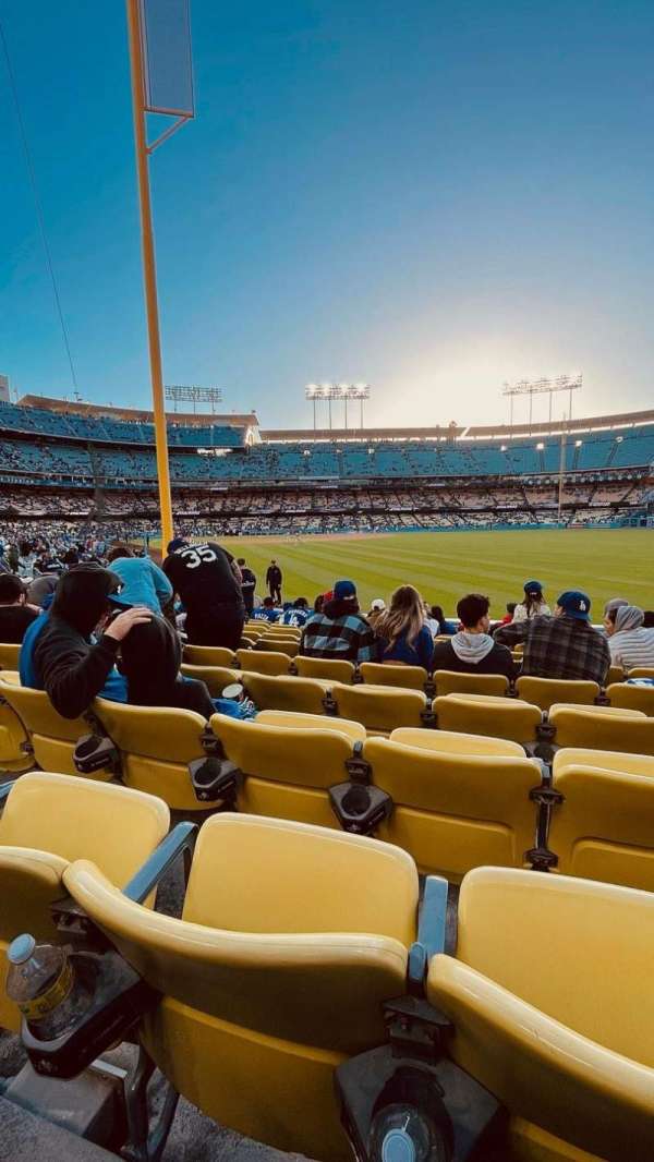 Dodger Stadium, section: 50FD, row: J, seat: 10