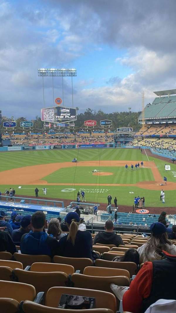 Dodger Stadium, section: 121LG, row: O, seat: 5