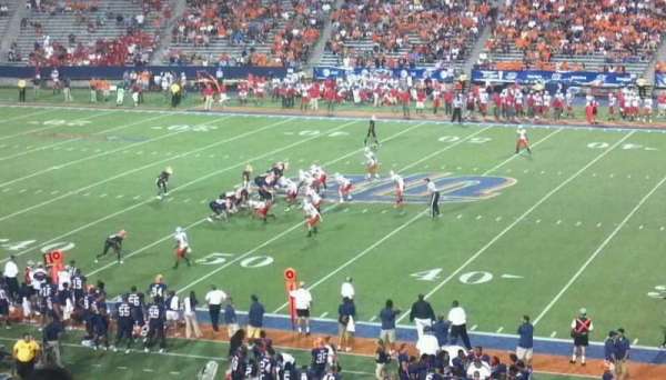 Sun Bowl Stadium, section: 21
