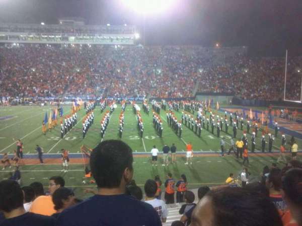 Sun Bowl Stadium, section: 21, row: 20, seat: 14