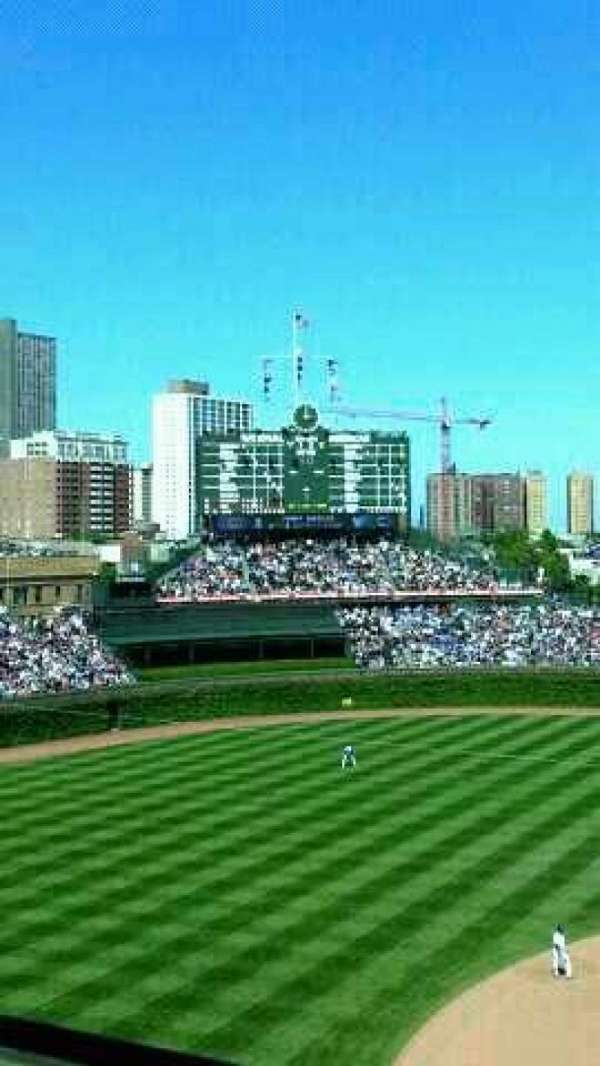 Wrigley Field, section: 310L, row: 1, seat: 13