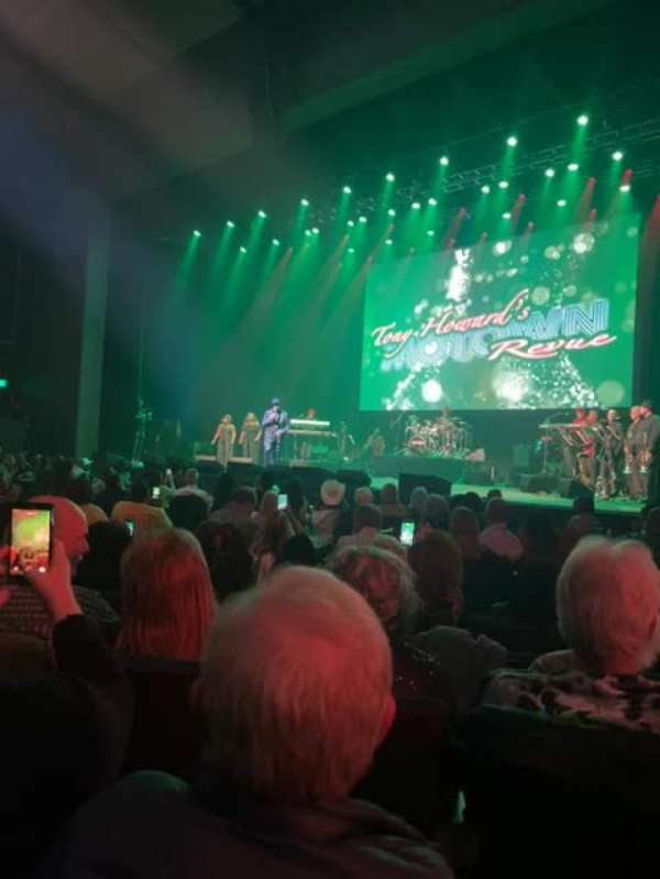 Columbia County Performing Arts Center, section: Orchr, row: H, seat: 1