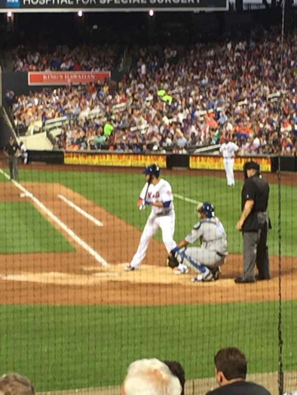 Citi Field, section: 18, row: 2, seat: 5