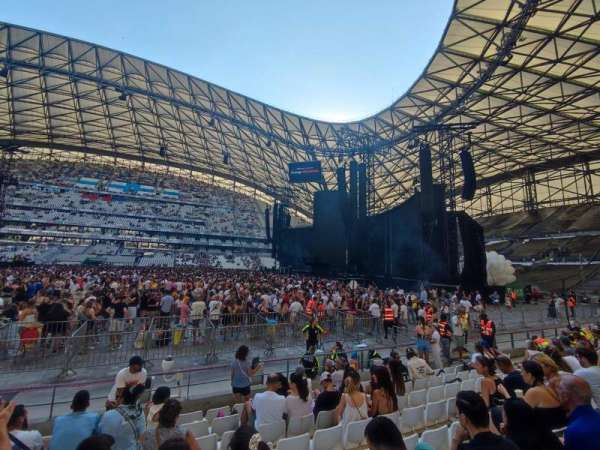 Stade Vélodrome, section: Ganay RC, row: 09, seat: 056
