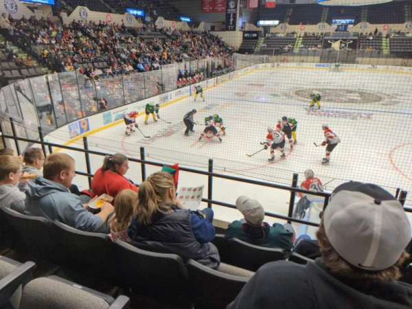 WesBanco Arena, section: 201, row: D, seat: 1