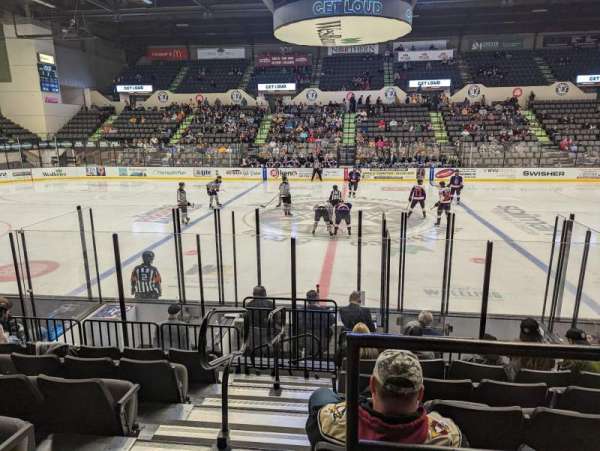 WesBanco Arena, section: 221, row: B, seat: 13