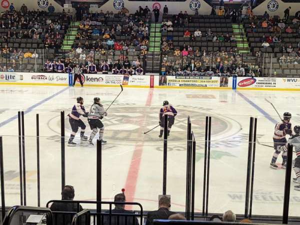 WesBanco Arena, section: 221, row: B, seat: 13