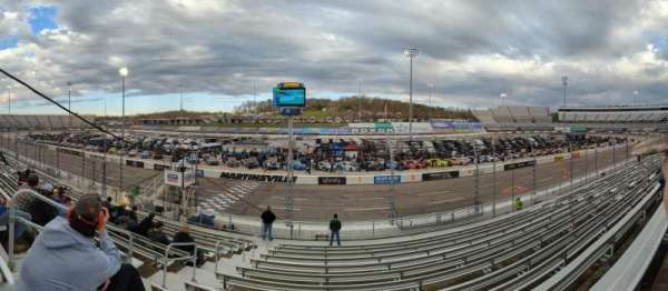 Martinsville Speedway, section: West Grandstand J, row: 14, seat: 23