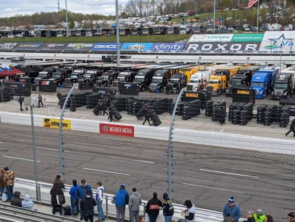 Martinsville Speedway, section: Blue Ridge Tower O, row: 17, seat: 16