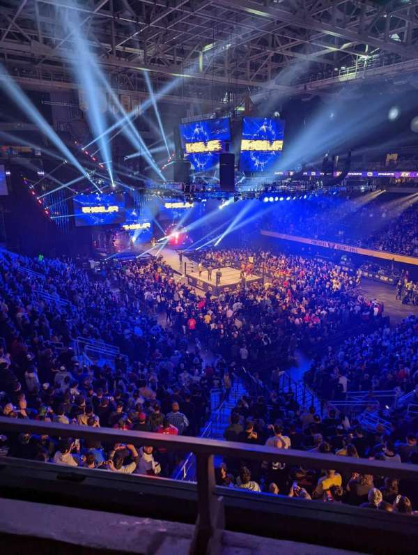 Petersen Events Center, section: L204, row: A, seat: 16